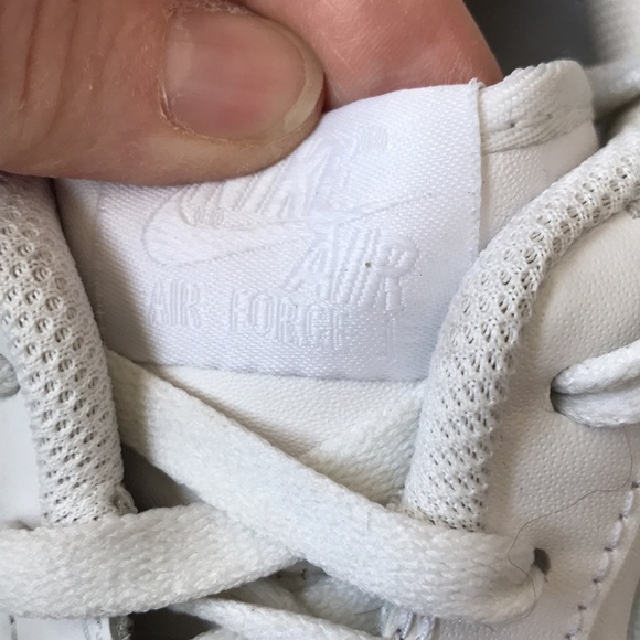 NIKE Air Force 1 '07 Mens White Shoes | 12 - Picture 11 of 14